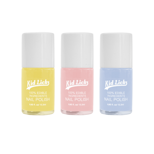 Bunny Party Pack - 3 Edible Ingredient Nail Polish Colors